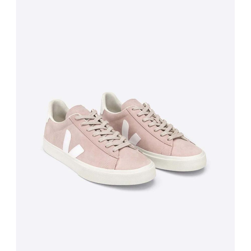 Low Tops Sneakers γυναικεια Veja CAMPO NUBUCK ροζ | GR 599SGL